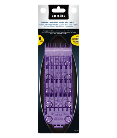 ANDIS Master Dual Magnet Small 5-Comb Set
