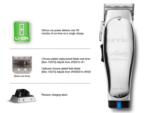 ANDIS Master Cordless Clipper