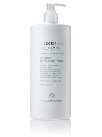 De Lorenzo Prescriptive Solutions Oil Control Revive Conditioner 960ml (With Pump)