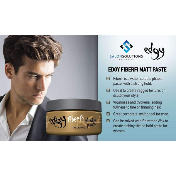 Edgy Haircare Fiberfi Paste 100gm,Salon Supplies To Your Door