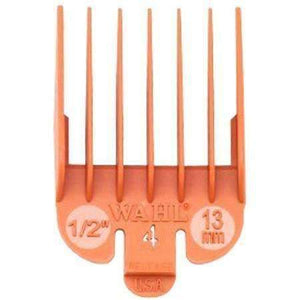 Wahl Coloured Plastic Clipper Comb #4 Orange,Salon Supplies To Your Door